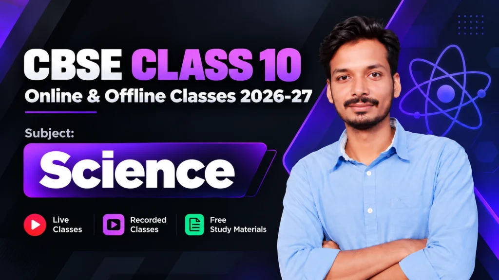 CBSE Class 10 Online Classes 2026-27 | Science